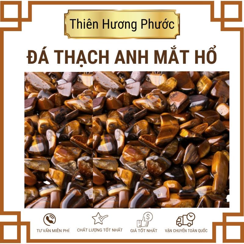Đá thạch anh vụn đa sắc